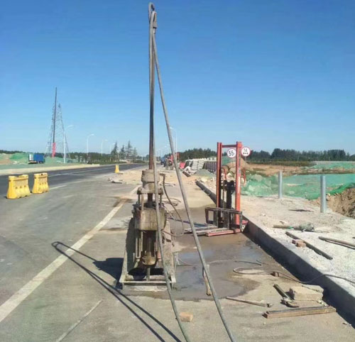 无为公路高聚物注浆加固